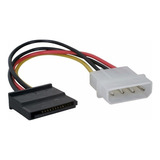 Cable Adaptador De Corriente Sata 12 Pines A Molex Lp4 4 Pin