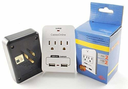 Regleta Con Usb 2.4amp, Ip-p22ac