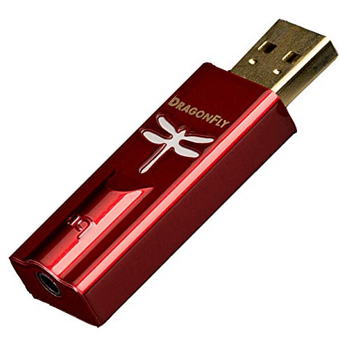 Convertidor Auriculares Usb Dragonfly Red.