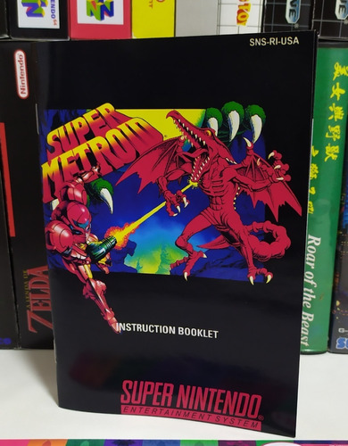 Super Metroid - Manual (super Nintendo)