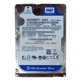 Disco Duro 2.5 Western Digital Scorpio Blue Wd5000bpvt 500gb