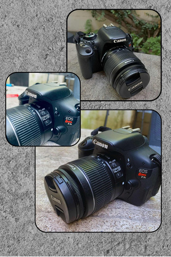 Canon Rebel Eos T3i + Kit (funda + Trípode + Memoria)