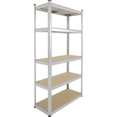 Estante Anaquel Organizador 5 Niveles Metalico 180x39x89 Cm Color Gris | Envío gratis