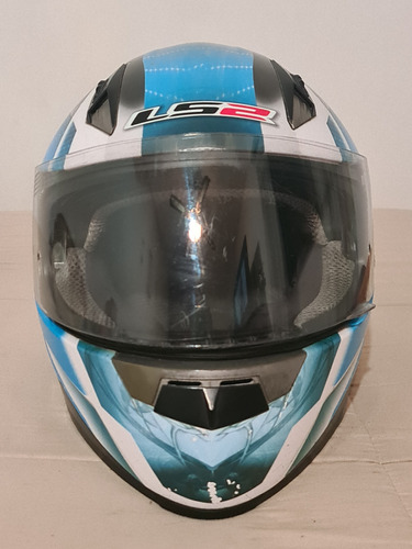 Casco Ls 2 Doble Visor Talle L