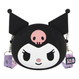 Kawaii - Bolso Cruzado De Conejo Negro, Bonito Cartera Con