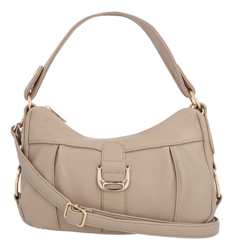 Bolso Crossbody Ivory 863-12 Color Beige