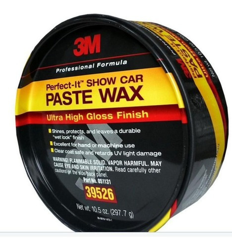 3m Paste Wax - Cera En Pasta - 39526 - 297.7g