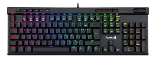 Teclado Mecánico Gamer Redragon Vata K580rgb-pro, Luz Rgb Es