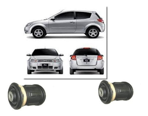 Kit 2 Buje Eje Trasero Ford Ka 1.0 1.6 2008 /2014