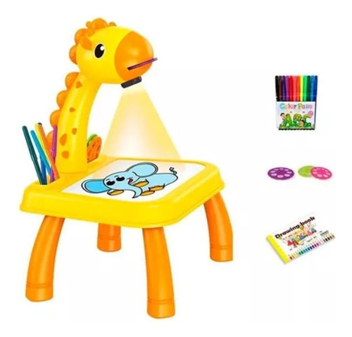 Mesa Con Proyector Para Dibujar Infantil Didáctica 3 Colores