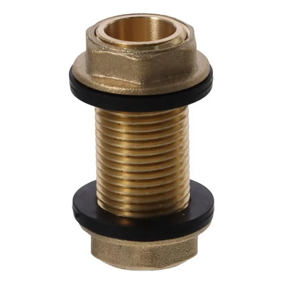 Conector De Manguera Macho G1/2 G3/4 G1 Para Mamparo, Latón