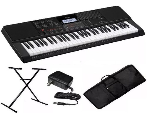 Combo Ctx 700 Casio 5 Octavas  +fuente/soporte/funda 