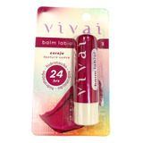 Novo Balm Hidratante Labial Vivai  Cereja 24horas 3,5g