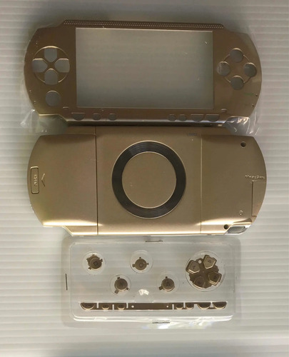Carcasa Psp Fat Slim 1000-3000 Traslúcida Transparente Nueva