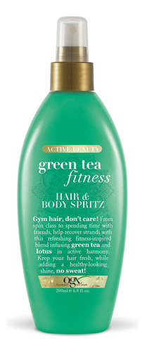 Ogx Green Tea Fitness Hair & Body Spritz, 6.8 Onzas