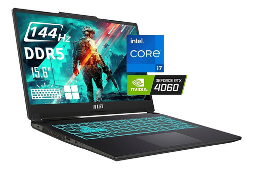 Notebook Msi Cyborg 15 I7 12650h Rtx4060 A Vista Só 7999