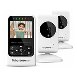 New Babysense Video Baby Monitor With Camera And Audio, Supp