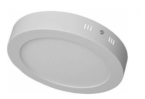 Plafon Led Sobrepor 18w Redondo Branco Frio Ilumimax 22cm