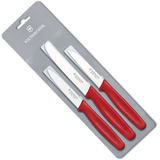 Set De Cuchillos De Verduras Rojo Victorinox 6.7111.3