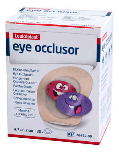 Parche Ocular Leukoplast Niños 0-3años X 30und