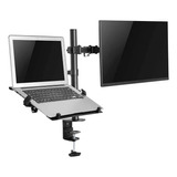 Soporte Monitor Y Notebook Brazo Articulado Escritorio