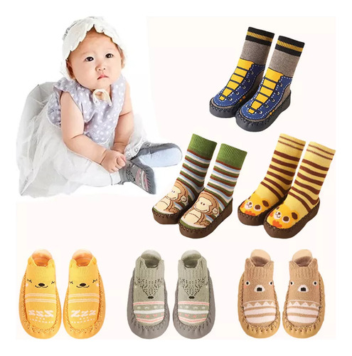 Pantuflas Antideslizantes L20 Para Bebés Y Niños