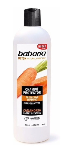 Babaria Shampoo Protector Zanahoria 400ml