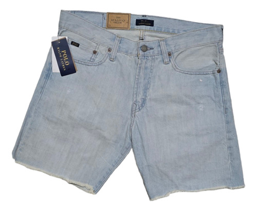 Short Mezclilla Ralph Lauren Talla 31 Azul Claro Cliftin