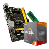 Actualizacion Combo Amd Ryzen 3 3200g + 8gb + A320 Base