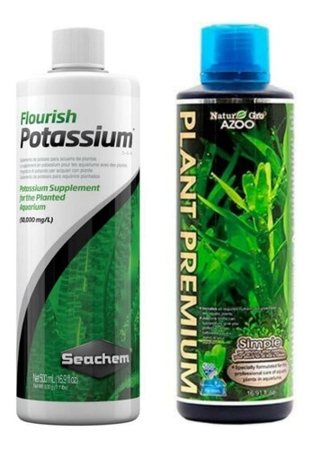 Flourish Potassium Seachem Y Plant Premium Azoo 500ml 