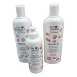 Combo Para Rulos Con Aceite Floral Sin Gluten Tan Natural