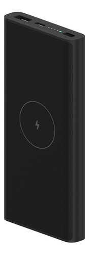 Carregador Power Bank Qi Indução Xiaomi 10.000mah - Preto