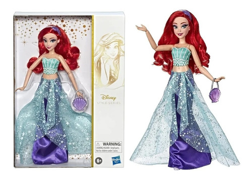 Ariel Disney Princess Style Series Colección De Lujo Hasbro