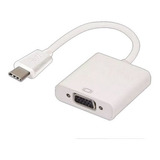 Adaptador Usb 3.1 A Vga Pantallas Proyectores Usb 3.1 Color Claro