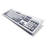 Elsra Teclado Membrana Retro Con Cable Usb Clásico Tamaño L