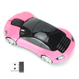 Laptop Pink Game Mouse, Inteligente, Con Forma De Coche, Por