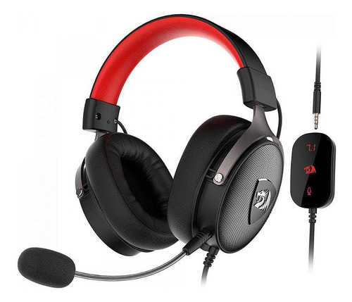 Headset Gamer Redragon Icon, 7.1 Surround, Drivers De 50mm, 