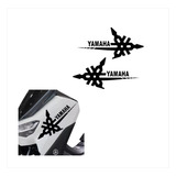 2 Adesivos Yamaha Logo Moderno Rd Dt Lander Factor Mt Fazer