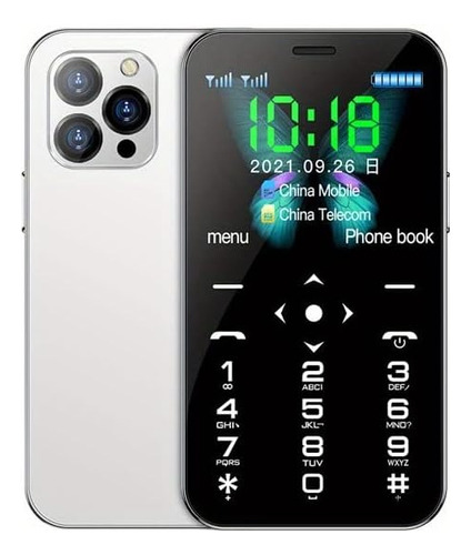 Mini Telefone Celular D13 4g Lte, Tela Sensível Ao Toque De