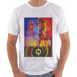 Camiseta Pearl Jam Banda Poster Show Rock Grunge Classico