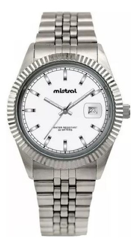 Reloj Mistral Gmi-1111-7a Analogico Calendario Agte Oficial