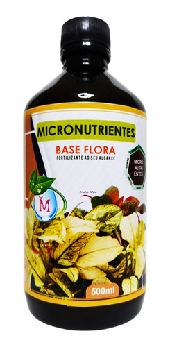 Fertilizante P/aquários Micronutrientes 500 Ml Base Flora