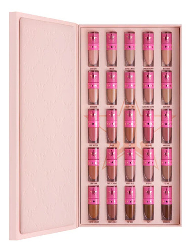 Set De Lipstick De Aniversario Jeffree Star Cosmetics 25pzs