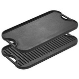 Lpgi3 Pabellón De Hierro Fundido Reversible Grill / Plancha,