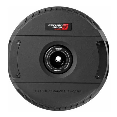Subwoofer Amplificado Cerwin Vega Vpas12st 600 Watts 12 PLG Color Negro | Meses sin interés