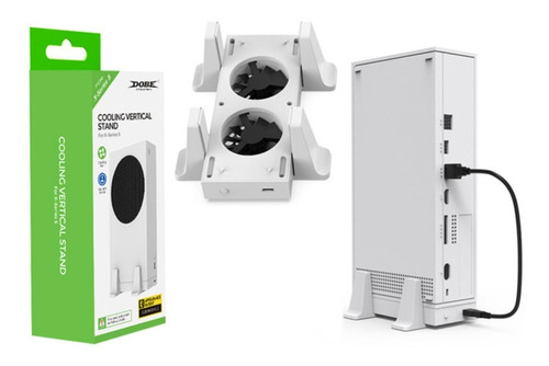 Dock Cooler Xbox Series S Duas Ventoinhas Refriamento Game