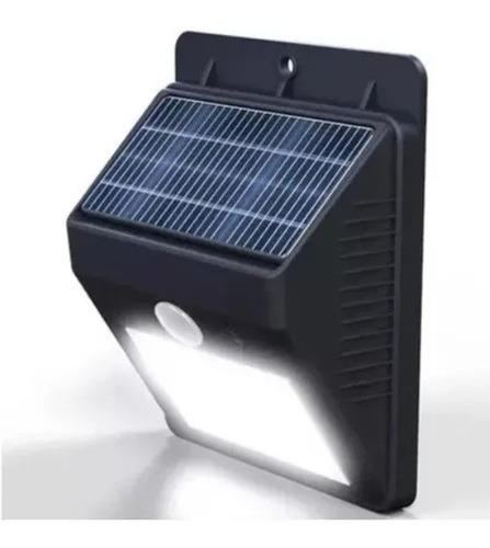 Foco Led Solar Con Sensor De Movimiento Exterior Iluminacion