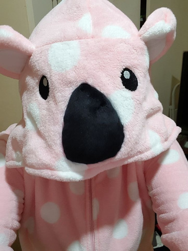 Pijama Enterito De Koala Rosa Mujer