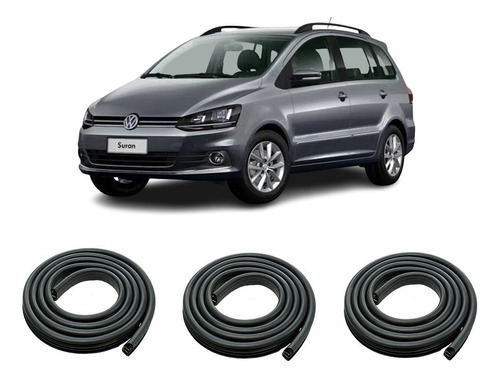 Vw Suran 2015 Burletes Para 2 Puertas + Baul Kit 3 Piezas