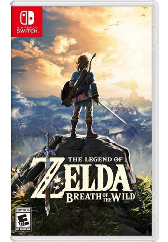 The Legend Of Zelda Breath Of The Wild Switch Midia Fisica